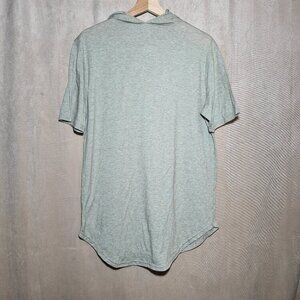 fxn los angeles hooded t-shirt shortsleeve olive green size s